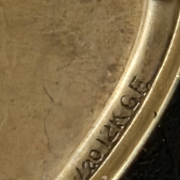 Antique Edwardian Heart Locket 1/20 12K Gold Filled | Early 20th Century (c.1900 - Picture 9 of 9